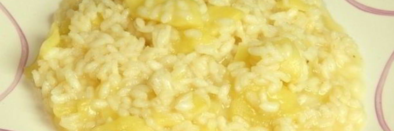 Ризотто с яблоками