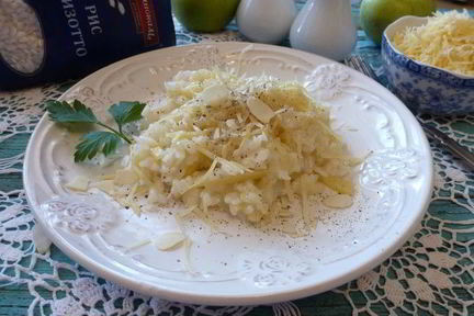Ризотто с яблоком