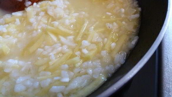 ШАГ 7. ризотто с яблоком