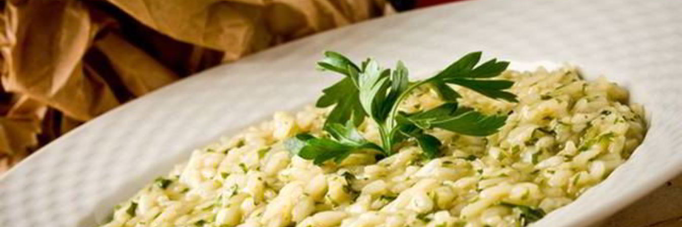 Ризотто со шпинатом