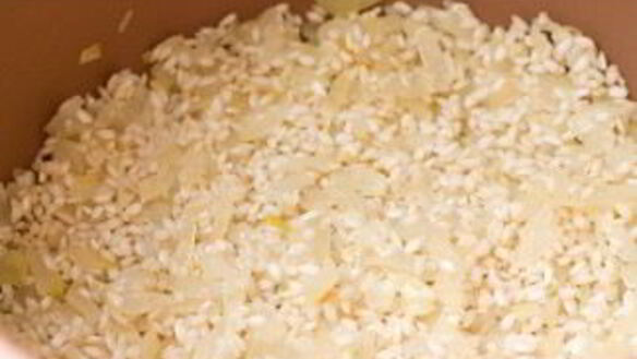 ШАГ 4. ризотто со сливками