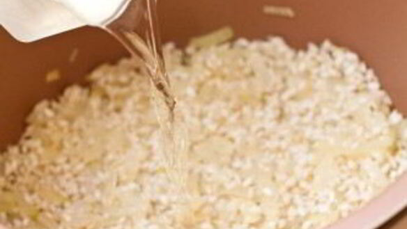 ШАГ 5. ризотто со сливками