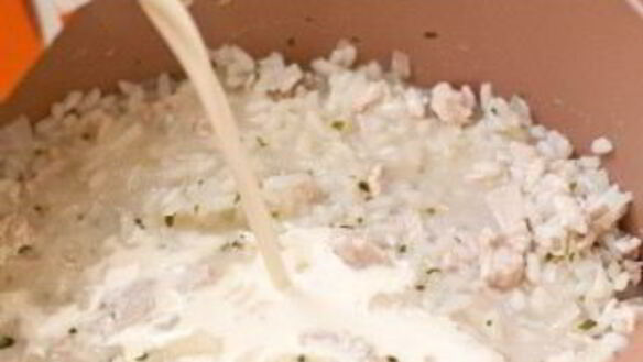 ШАГ 9. ризотто со сливками