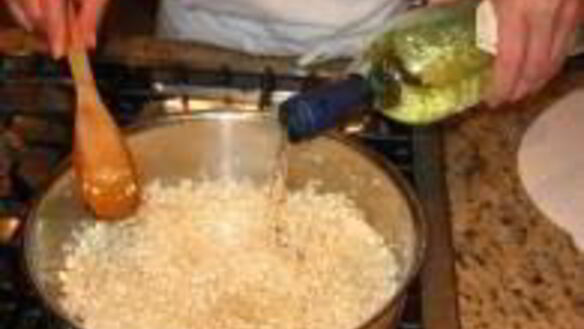 ШАГ 3. ризотто со спаржей