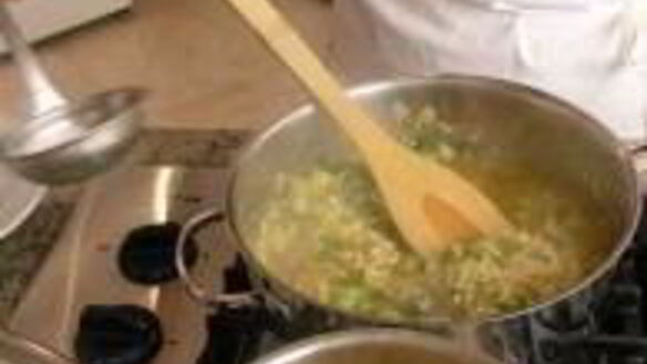 ШАГ 5. ризотто со спаржей