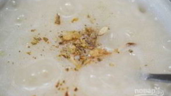 ШАГ 3. ризотто в лаваше