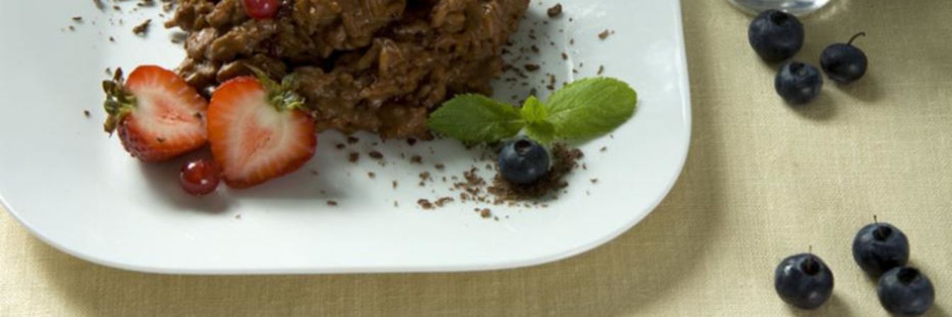 Шоколадное ризотто