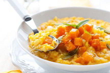 Тыквенное ризотто