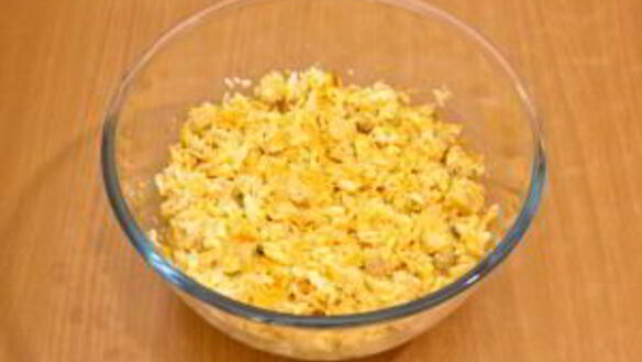 ШАГ 9. фаршированные кальмары поросята