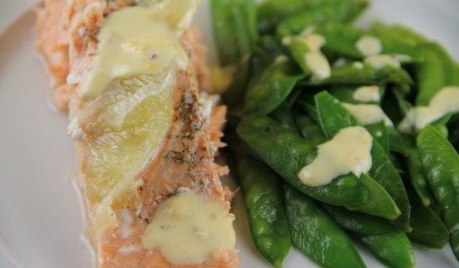 Рецепт филе лосося, запеченное с лаймом