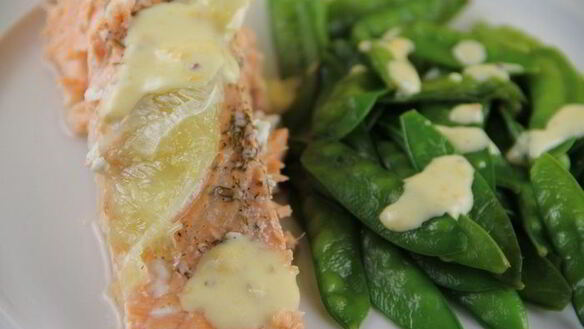 ШАГ 4. филе лосося, запеченное с лаймом