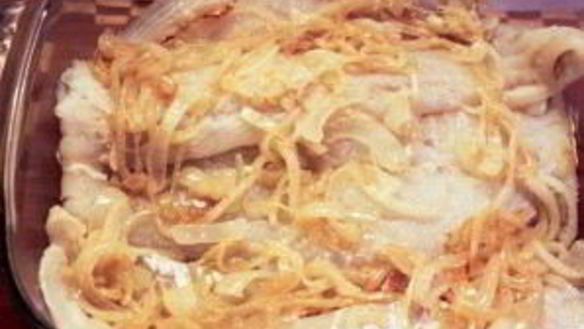 ШАГ 7. филе палтуса в духовке