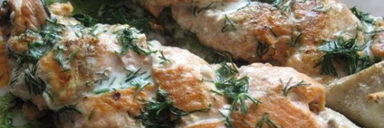 Горбуша в микроволновке