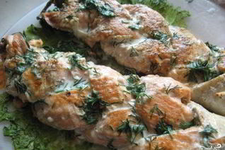 Горбуша в микроволновке