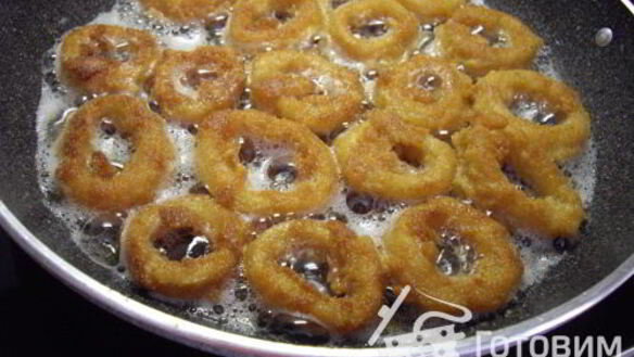 ШАГ 4. кальмары колечки во фритюре