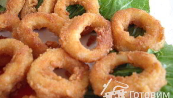 ШАГ 5. кальмары колечки во фритюре