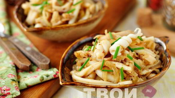 ШАГ 4. кальмары жареные