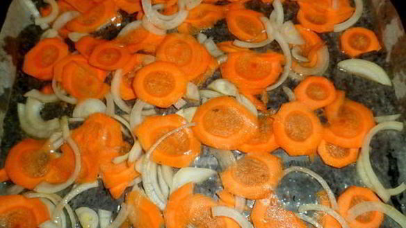 ШАГ 2. караси с ореховой пастой