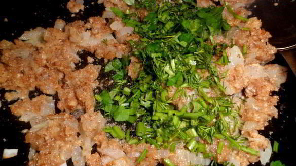 ШАГ 5. караси с ореховой пастой