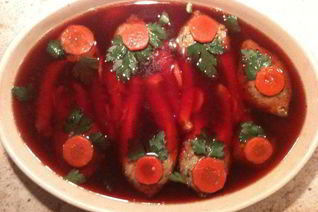 Карп фаршированный заливной