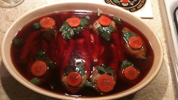 ШАГ 13. карп фаршированный заливной