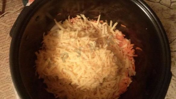 ШАГ 8. хек под сырной корочкой в сметанном соусе в мультиварке