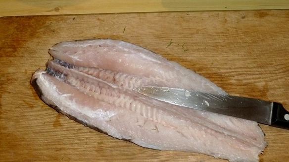 ШАГ 5. хек в фольге в духовке