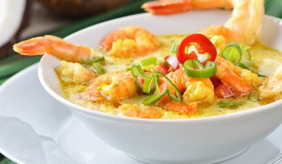 Рецепт королевские креветки в сливочном соусе