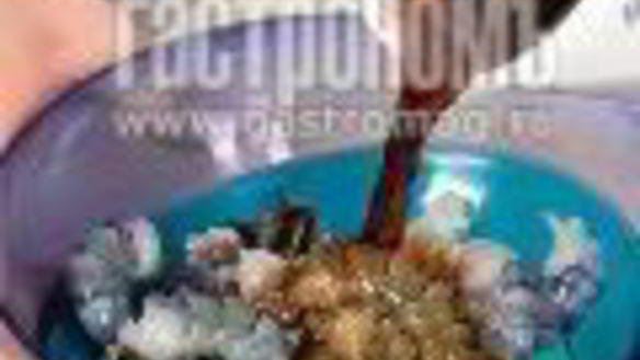 ШАГ 5. креветки на шпажках с соусом терияки