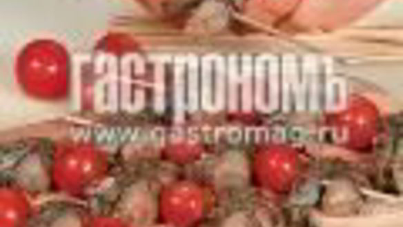 ШАГ 6. креветки на шпажках с соусом терияки