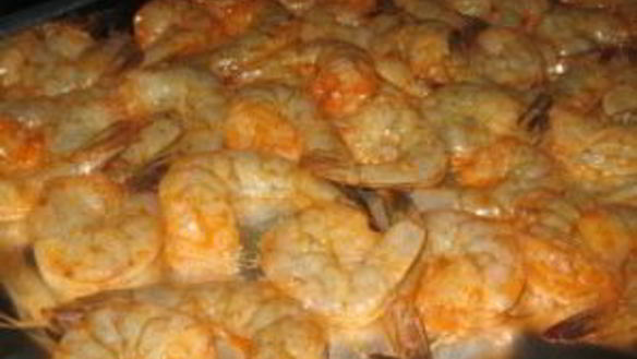 ШАГ 3. креветки с соусом