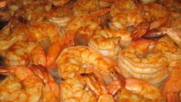 ШАГ 4. креветки с соусом