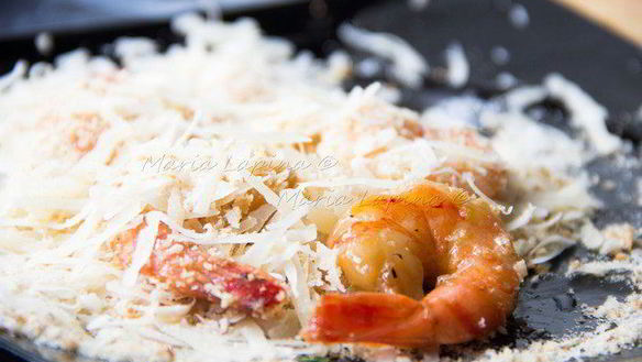 ШАГ 6. креветки в панировке с соусом гуакамоле