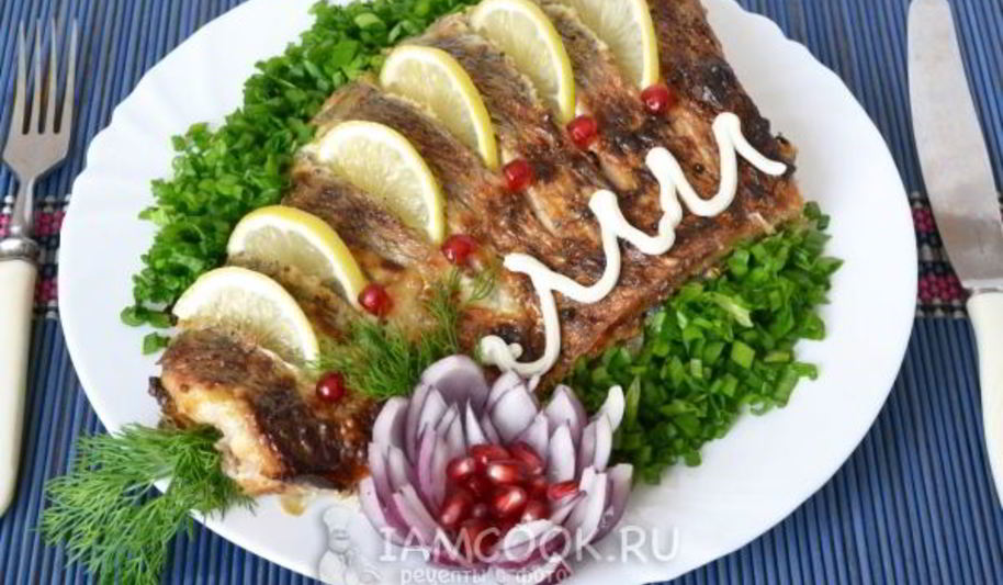 Рецепт лещ, запеченный в духовке