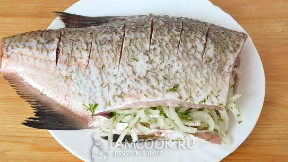 ШАГ 6. лещ, запеченный в духовке