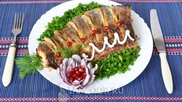 ШАГ 12. лещ, запеченный в духовке