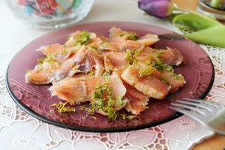 Лосось малосоленый