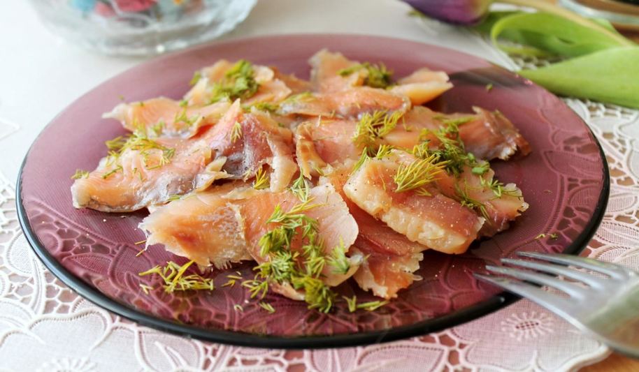 Рецепт лосось малосоленый