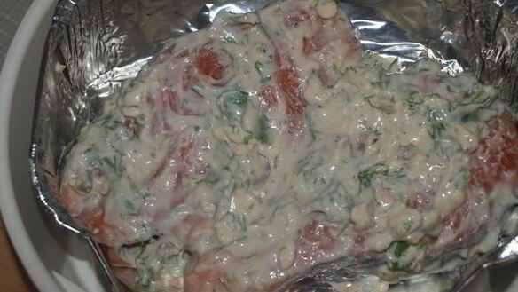 ШАГ 6. лосось с рисом и овощами в мультиварке