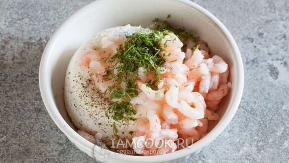 ШАГ 6. лосось, запеченный с креветками