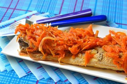 Навага в духовке запеченная