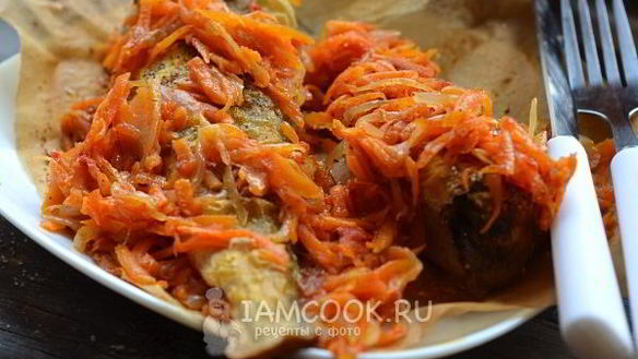 ШАГ 12. навага запеченная в духовке