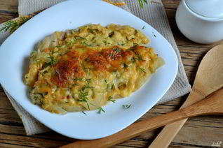 Пангасиус в духовке под сыром