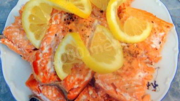 ШАГ 6. радужная форель в духовке с лимоном