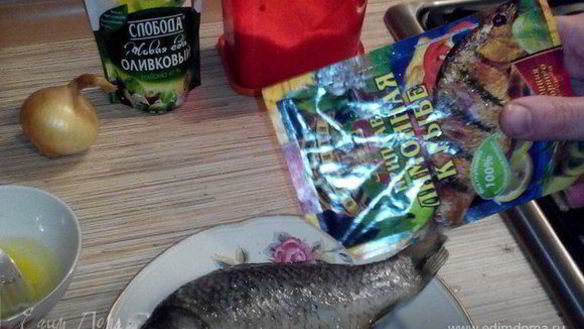 ШАГ 2. рыба под майонезом