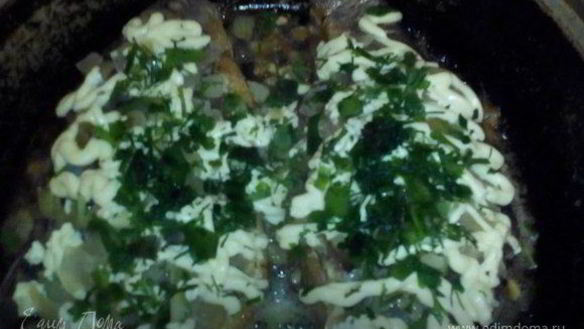 ШАГ 9. рыба под майонезом