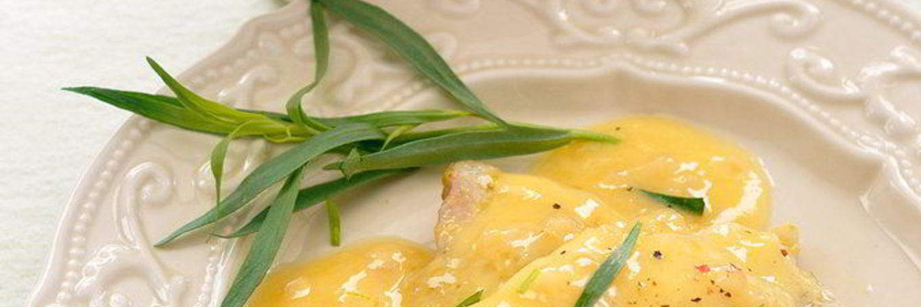 Рыба под соусом Бер-блан