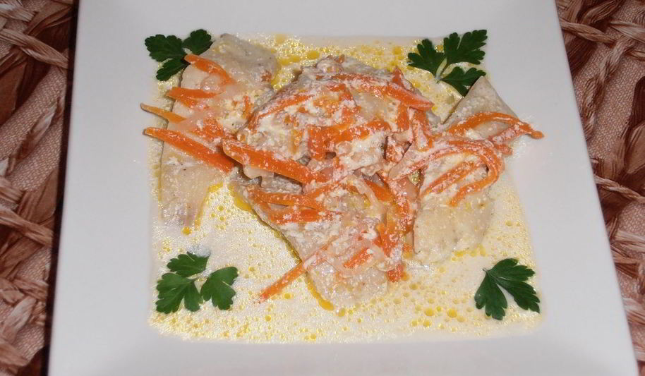 Рецепт рыбы с морковкого