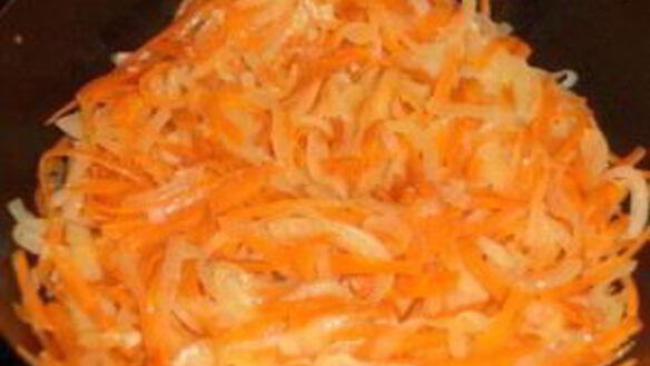 ШАГ 2. рыба с морковкой