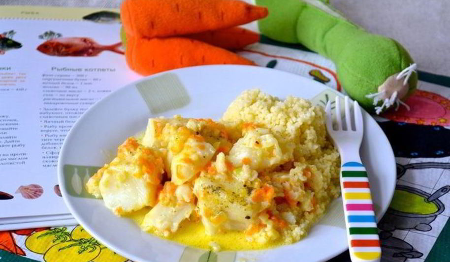 Рецепт рыба, тушенная с овощами